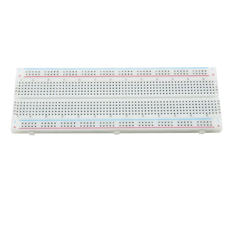 MB102 830 MB102 Прототип Макет для DIY KIT MB-102 печатная плата макет плата 830 отверстия пайки универсальный белый/прозрачный - Цвет: MB102 830
