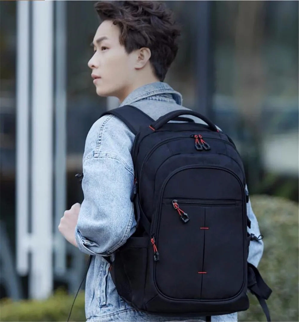 Xiaomi UREVO 25L большой емкости мужской рюкзак для мужчин 15 дюймов компьютер с сенсорным экраном монитора Водонепроницаемая дорожная сумка мешок многофункциональный рюкзак ba