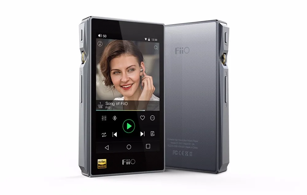 Fiio X5, 3-го поколения, на базе Android, мастерское качество воспроизведения без потерь, портативный музыкальный плеер, 3400 мАч, литий-полимерный аккумулятор, bluetooth