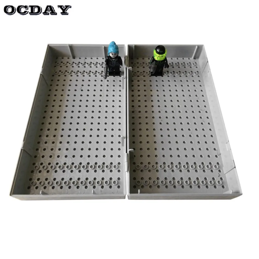 Креативные строительные блоки коробка для хранения кирпича DIY игрушки
