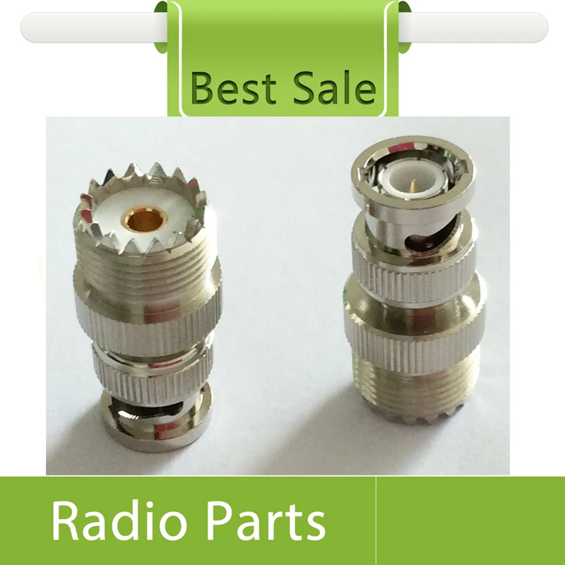 20X SO239 conector hembra a BNC macho PL259-1