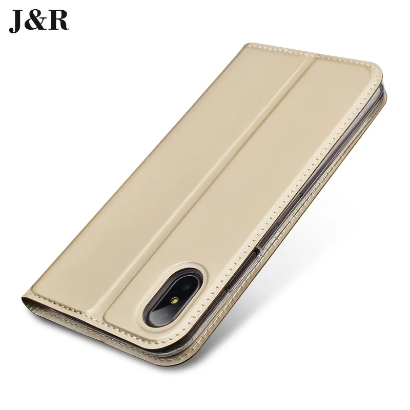 J &amp R Роскошный кожаный флип чехол для iPhone X книжка 10 5 8 '' телефона высокое
