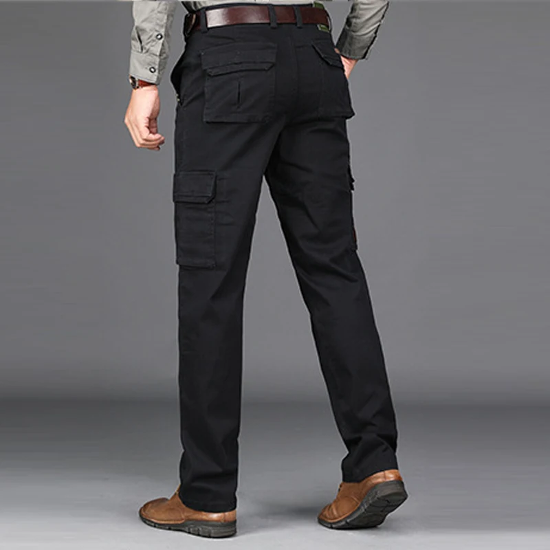 2020 новые мужские 100% хлопок и многое другое карман прочные повседневные штаны