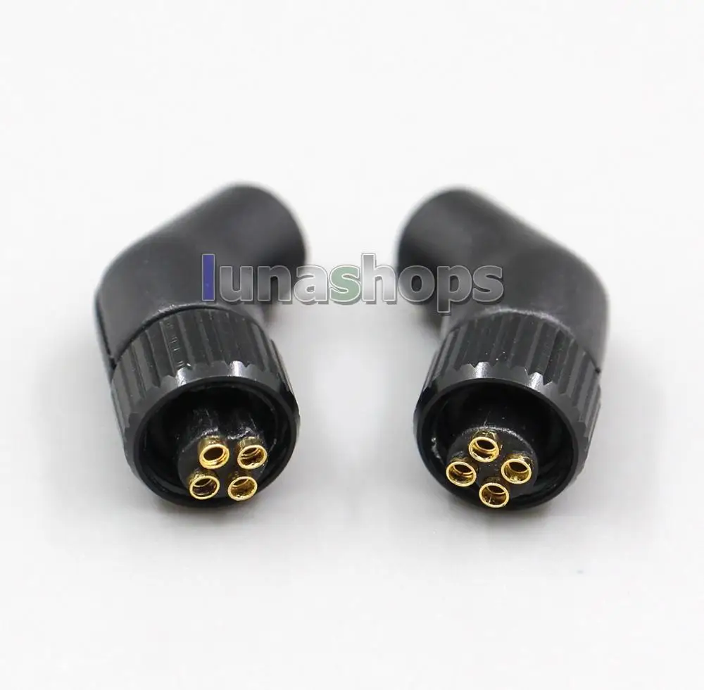 LN005420 Ultrahard Polycarbonate DIY XLR Earphone Pin Adapter For JH AUDIO JH24 Roxanne 24 Iriver AK R03 AKR02 Cable | Электроника