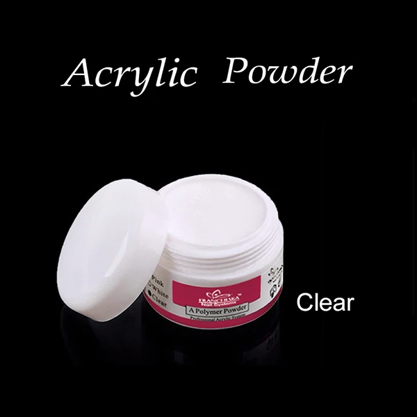acrylic powder-clear Francheska 30 г 3 цвета акриловый dip порошок copo acrilico polvos acrilicos protez tirnak seti nageldesign ногти акриловый likit - Цвет: acrylic powder-clear