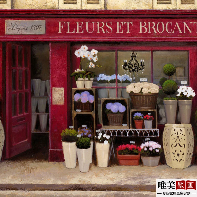 

3D photo wallpaper 3D Corner Coffee Shop mural living room sofa TV background wall coffee house bedroom lobby wallpaper mural