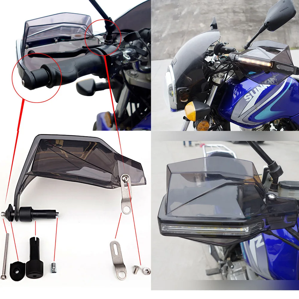 Универсальные мотоциклетные щитки для рук мотоцикла мотокросса Dirtbike ATV рукавицы