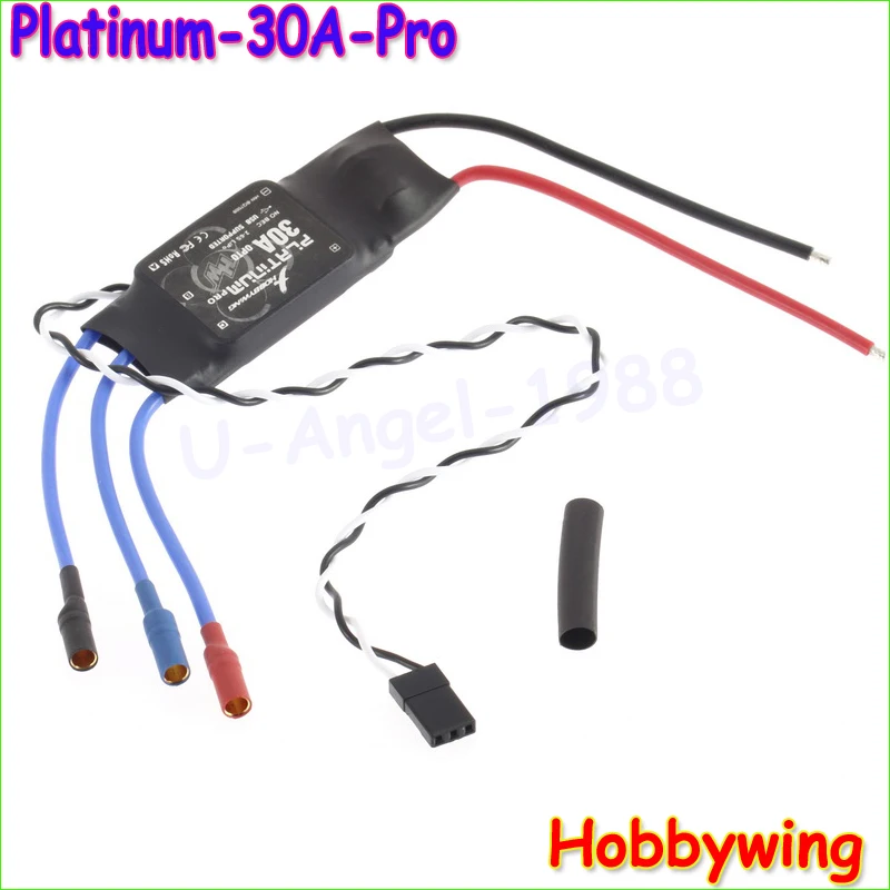 10 шт./лот Hobbywing platinum 30A OPTO PRO ESC электронный Бесщеточный Регулятор скорости