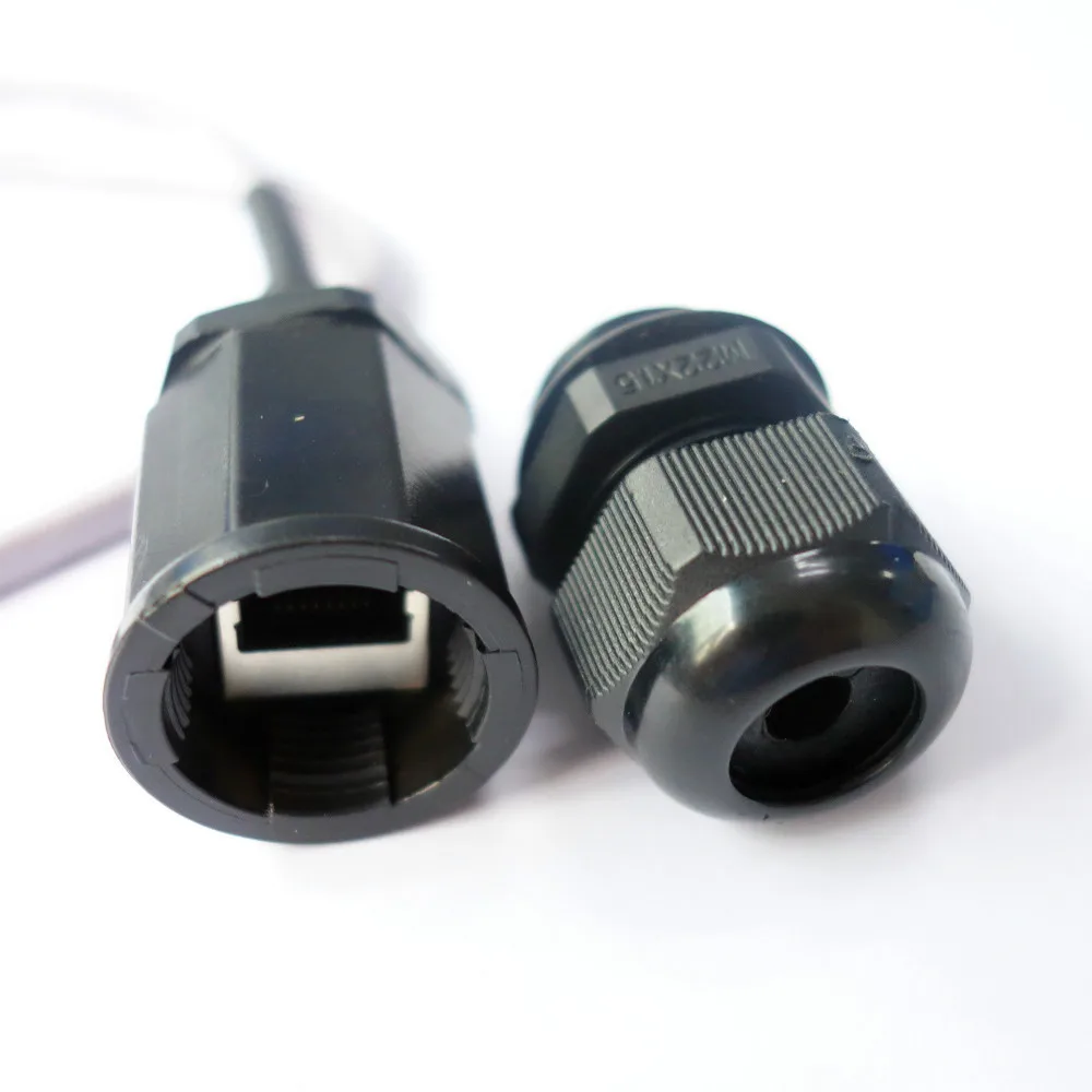 Разъем M22 Ethernet LAN RJ45 с кабелем 25 см | Обустройство дома