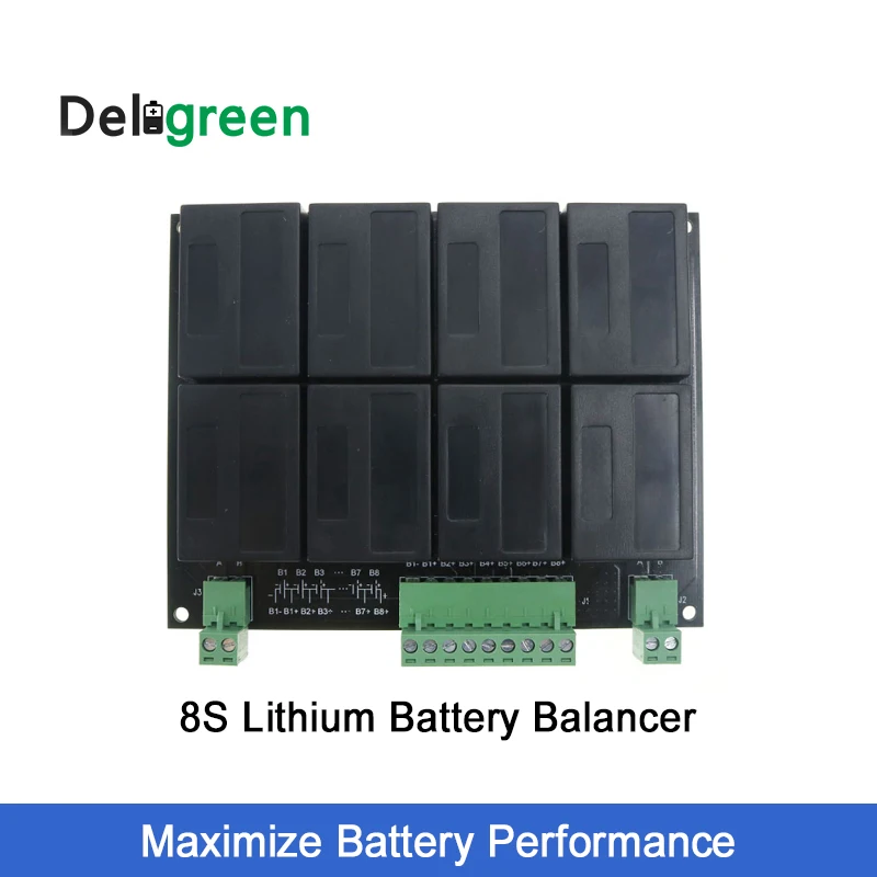 QNBBM эквалайзер литиевой батареи 8S 24V балансир lifepo4 LTO NCM LMO 18650 DIY пакет балансировки напряжения