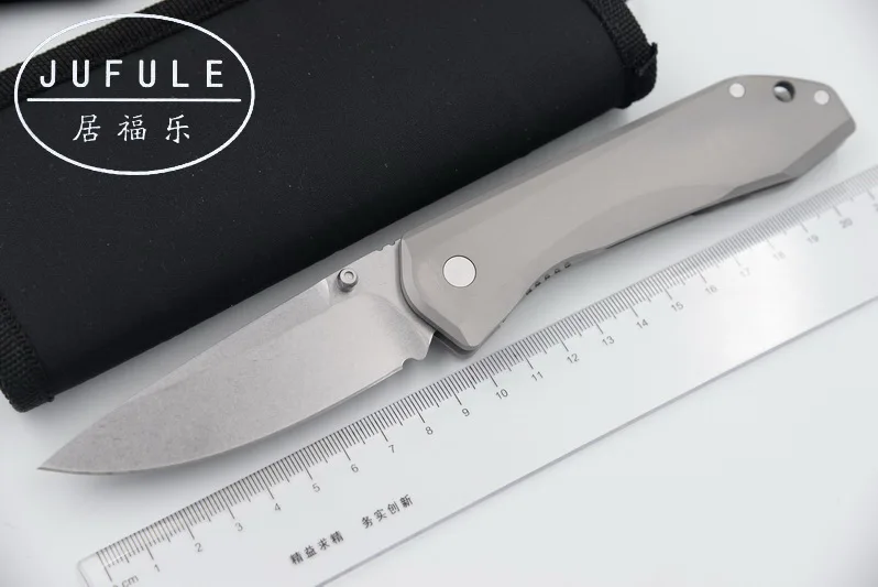JUFULE сделано 761 шарикоподшипник S35vn TC4 титановая ручка Складной Тактический Карманный Походный охотничий Открытый EDC инструмент кухонный нож