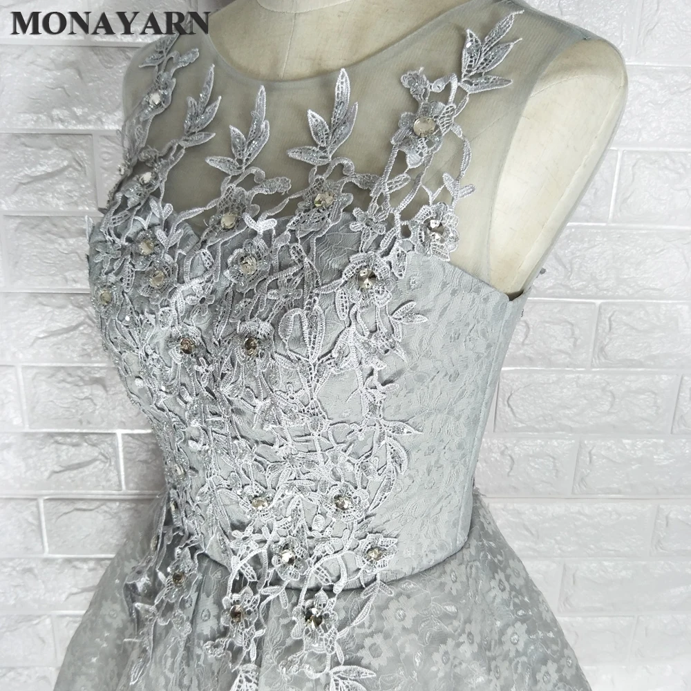 2017 Бесплатная доставка недорогие Сексуальные Короткие Серые Вечерние платья с