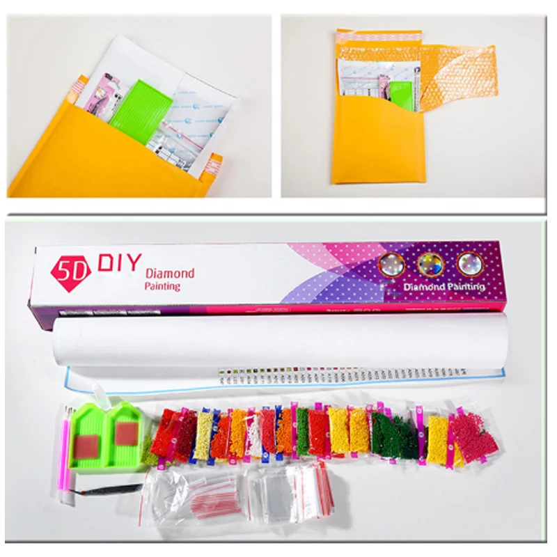 Полный квадратный/круглый 5D DIY алмазная живопись "Луна ночная фантазия красота" 3D вышивка крестом мозаика домашнего декора искусства.