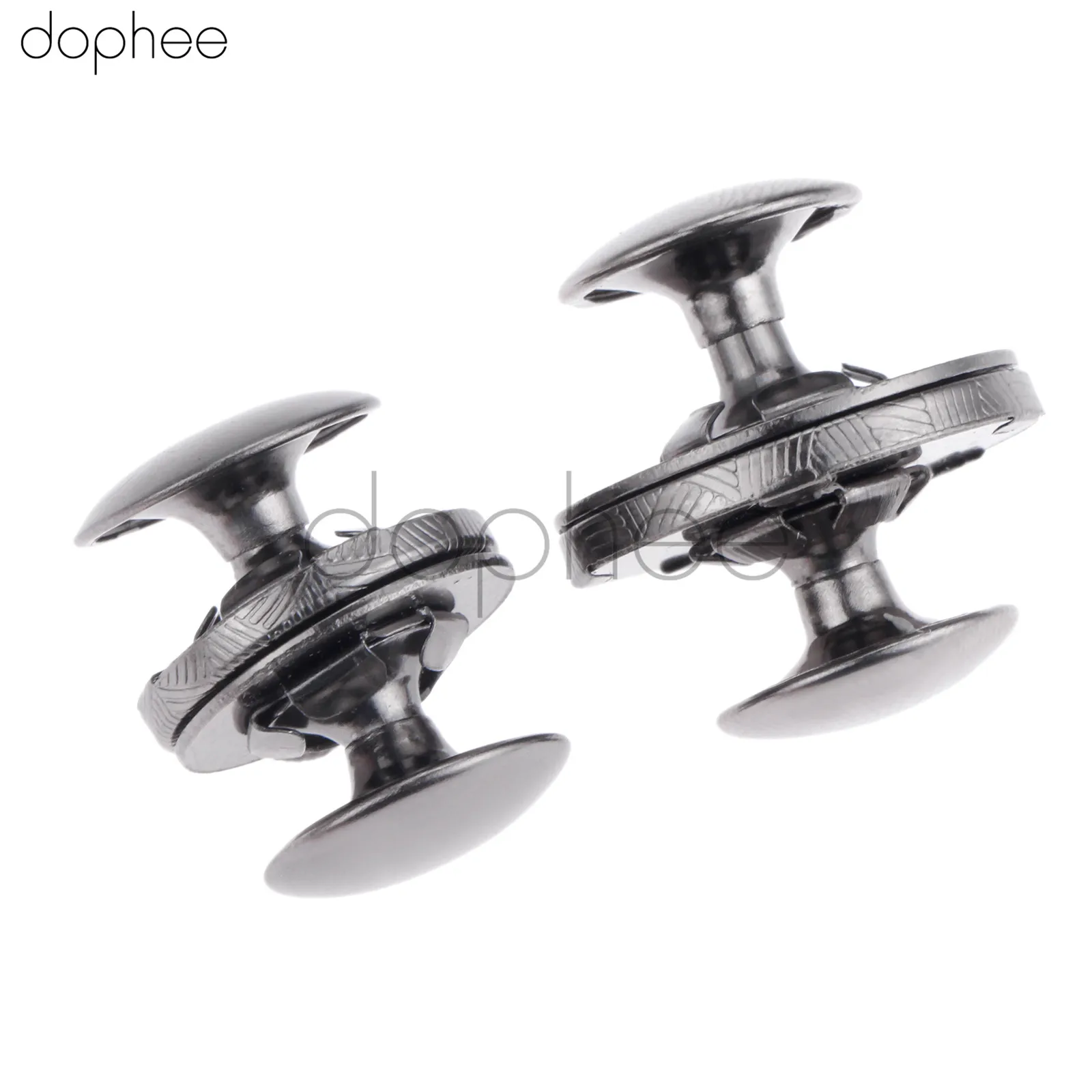 Dopee 10 комплектов 14/18 мм тонкие сильные магнитные оснастки двухсторонние заклепки Шпильки Застежка-молния части для кошельков сумки одежда