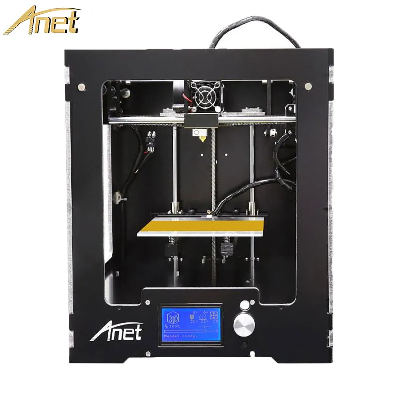 Anet A3 3d принтер высокой точности полностью собранная настольная машина Prusa i3