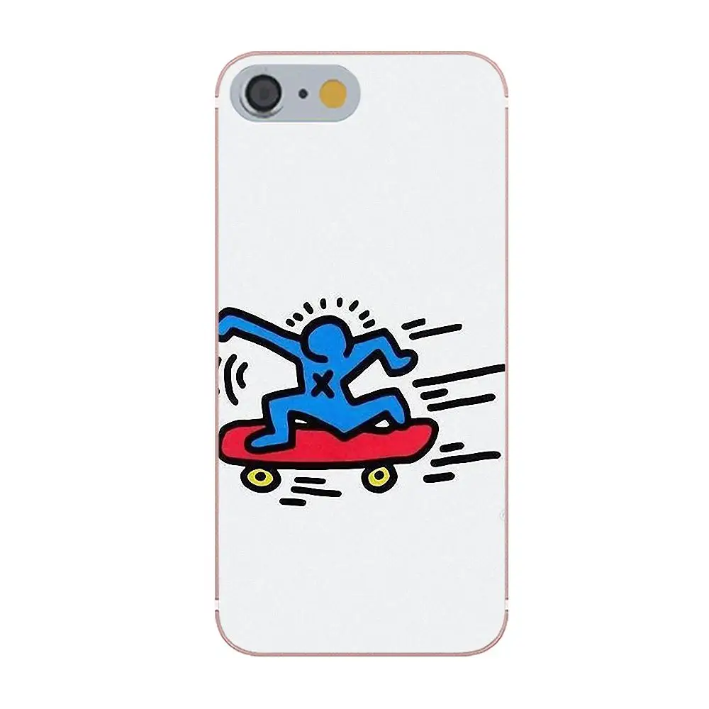 Tpwxnx Keith Haring Art для Sony Xperia Z Z1 Z2 Z3 Z4 Z5 compact Mini Premium M2 M4 M5 T3 E3 E5 XA мягкий модный