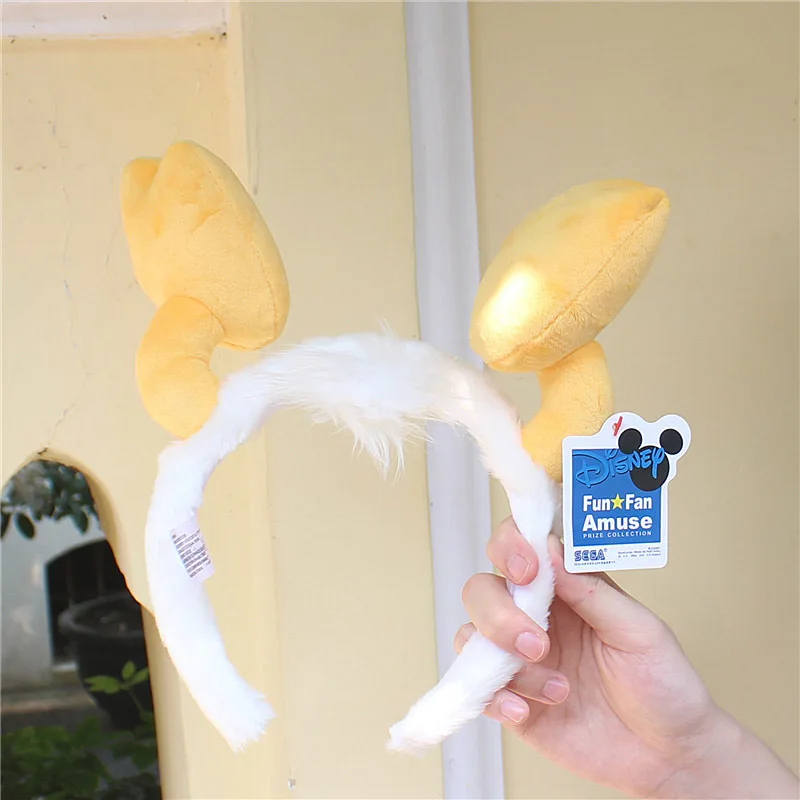Donald Duck Disney аксессуары Головные уборы с Микки Маусом Мышь «Дональд Дак» оголовье милый Головные уборы волосы полосатые дети; для вечеринок для девушек игрушки подарки - Цвет: Donald Duck