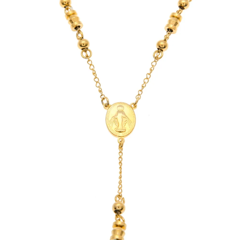 Men Women Catholic Christ Rosary Bead Cross Pendant New Fashion Jesus Rope Necklace | Украшения и аксессуары
