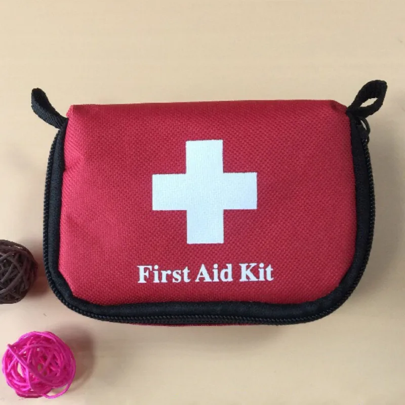 Portable Household Medicine Bag Multi-Layer Empty First Aid Kit Pouch Bag Outdoor Car Bag Travel Rescue Bag For Emergency Case