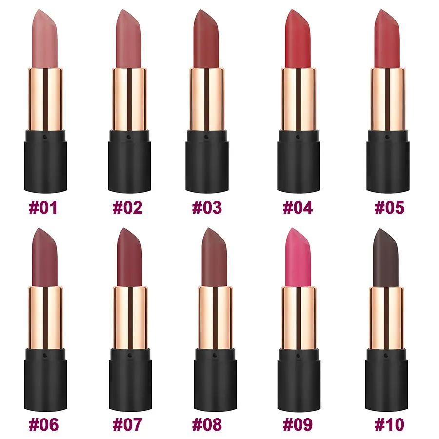 Профессиональная Матовая помада ROSALIND водостойкая матовая 10 цветов для макияжа| |