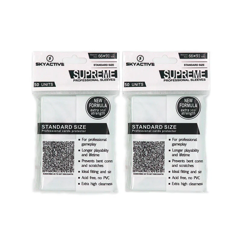 Transparent 100 PCS 100 ШТ./КОМПЛ. Матовый Скраб Красочные Резервное Карты Рукава Yugioh Карты Протектор для Настольная Игра в Карты Magic the Gathering Покемон - Цвет: Transparent 100 PCS