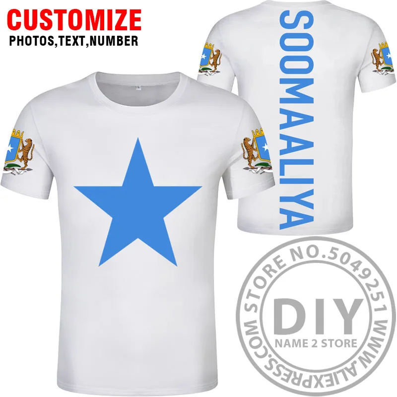 Style 5 Футболка с надписью «soomaaliya federal Kingdom», «soomaaliya», «сделай сам» - Цвет: Style 5