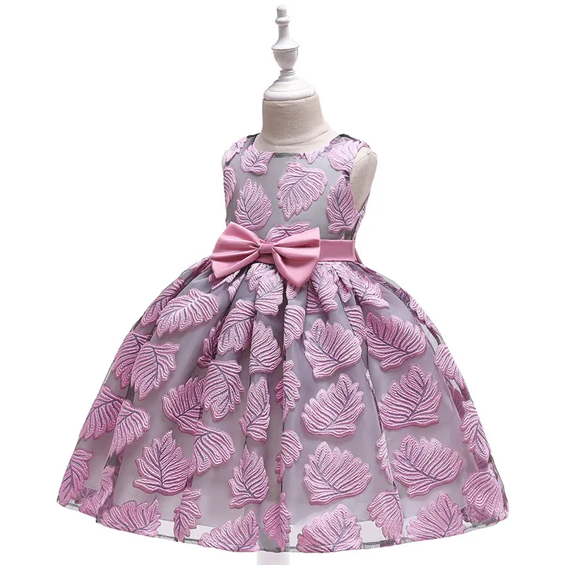 Elegante vestido de princesa para nignas y nignos vestidos de boda para nignas vestido de fiesta para nignas 3 4 5 6 7 8 9 10 de 12 - Цвет: As Picture
