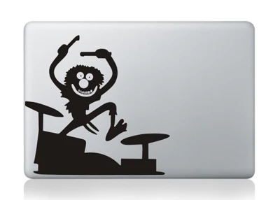 MB black-Part C(205) Частичные наклейки для ноутбука Apple Macbook Air Pro retina мультяшный ПК Ноутбук кожа для hp/Asus/Dell наклейка на компьютер наклейки - Цвет: MB black-Part C(205)