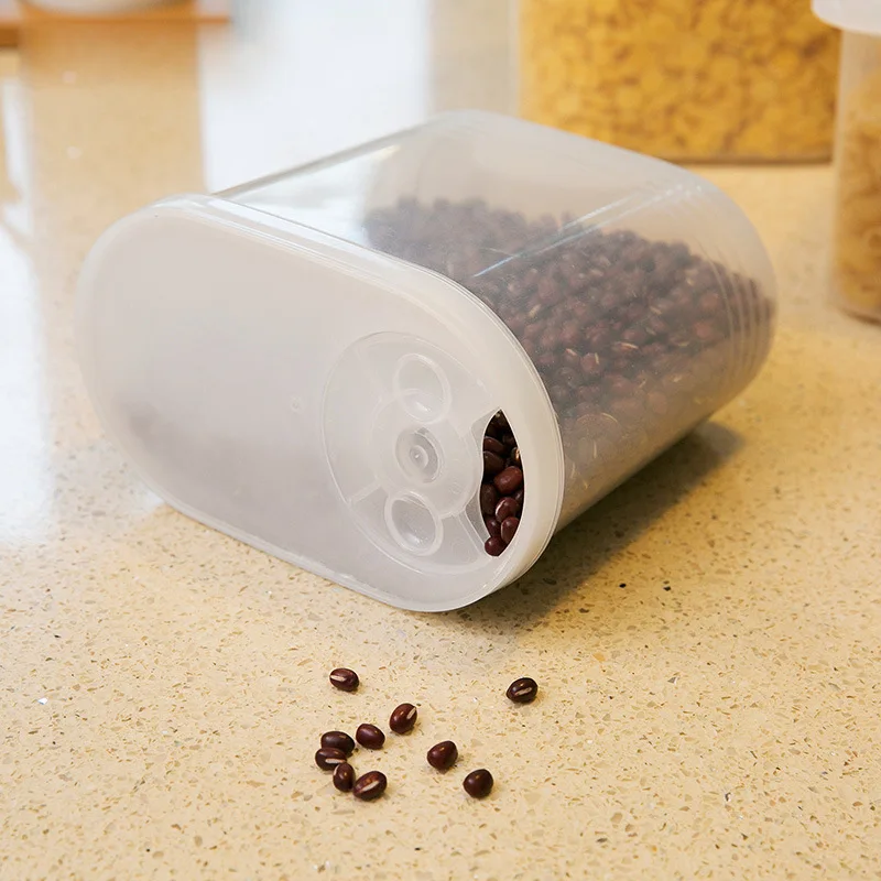 Household Plastic Food Storage Box Sealed Crisper Grains Tank Kitchen Sorting Container | Дом и сад