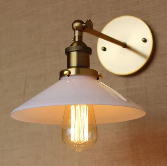 Настенный светильник Эдисона в стиле ретро винтажный настенный из стекла