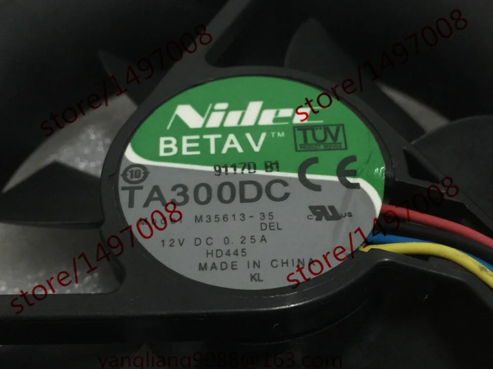Nidec M35613-35 DEL DC 12V 0.25A 80x80x25 мм Сервер вентилятор охлаждения | Компьютеры и офис