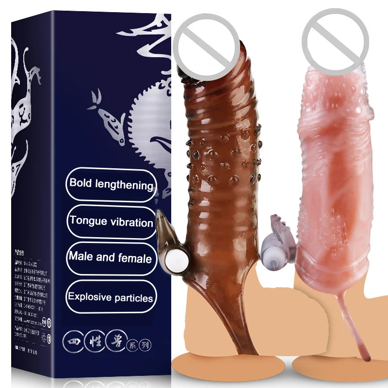 Ультратонкий насадка на пенис устройство для увеличения члена презерватив