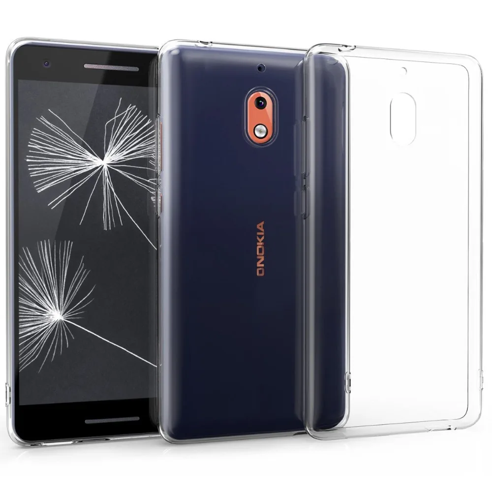 Ультратонкий кристально прозрачный мягкий чехол-бампер из ТПУ для Nokia 2 1 TA-1080 TA-1084