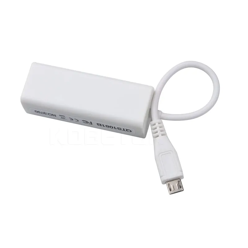 Высокая скорость Micro USB 2 0 мужчина к RJ 45 Женский 5 контактный разъем Ethernet LAN сетевая