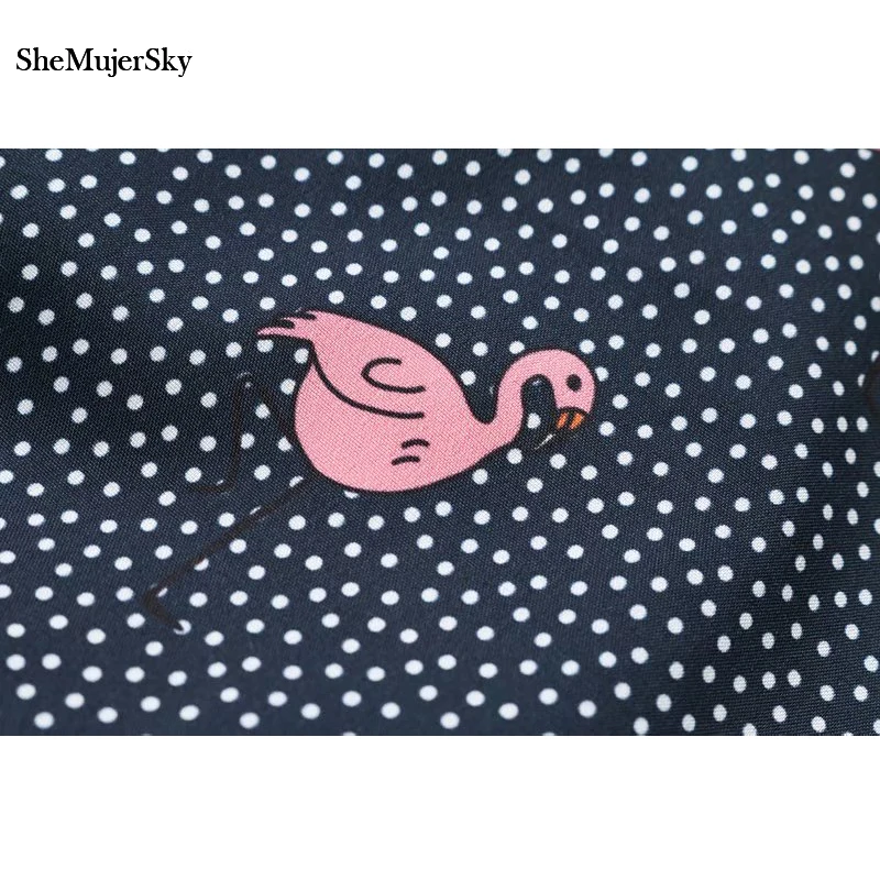 Женский короткий комбинезон в горошек SheMujerSky элегантный с бантом 2019|Комбинезоны c