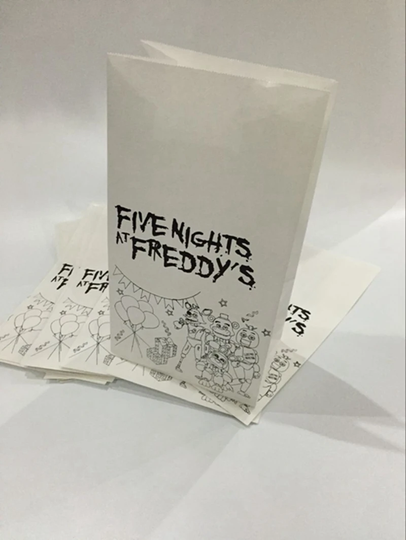 Наклейка для воздушного шара Five Night At Freddy's плюшевый игрушечный браслет из ПВХ
