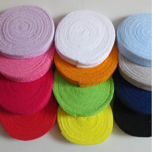 10 м/катушка для бадминтона рукоятка тенниса настилка Хлопковое полотенце|badminton