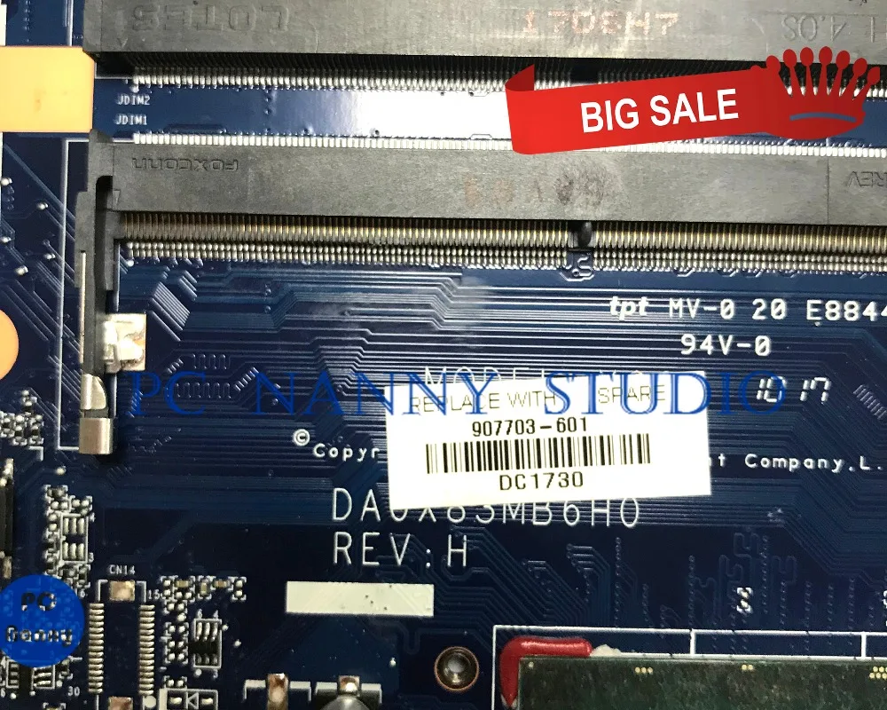 ПК Няня для HP ProBook 450 G4 материнская плата 907703 601 001 протестирована