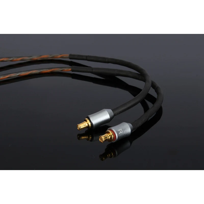 Наушники Earmax 313A A2DC кабель 3 5 мм Hi-Fi аудиокабель обновленный провод с серебряным