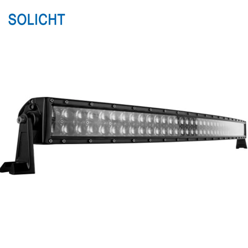 SOLICHT изогнутая 50 дюймовая светильник вая балка для внедорожника 288 Вт
