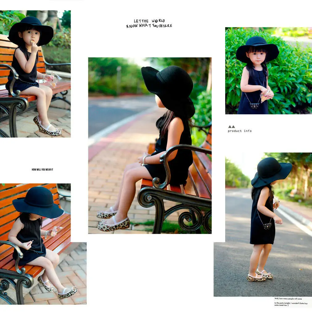 2019 летние аксессуары для малышей милая детская шляпа с бантом девочек пляжные