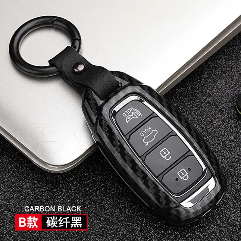 Цинковый сплав чехол для автомобильного ключа Hyundai i30 Ix35 Solaris Azera Elantra Grandeur Ig Accent Santa
