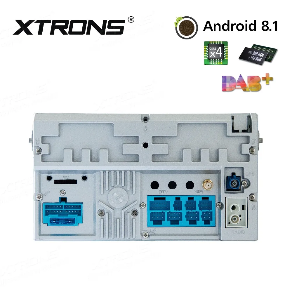 Автомобильный dvd плеер XTRONS 7 &quot Android 8 1 радио GPS RCA RDS USB для Audi A4 S4 B6 B7/RS4 2003 2004 2005 2006 2007