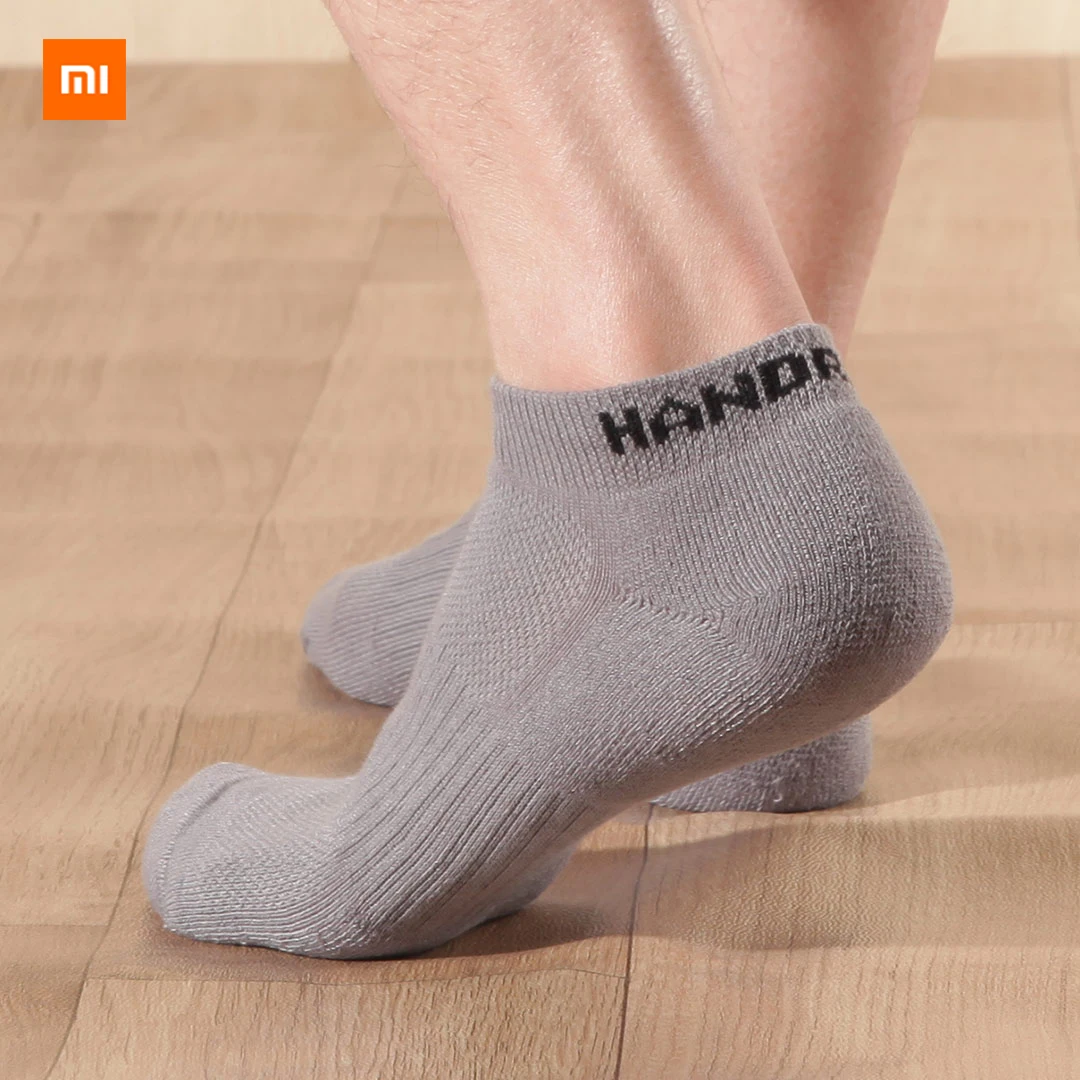 Новые базовые спортивные носки Xiaomi Mijia Youpin HanJiang три пары/сумка дышащие и