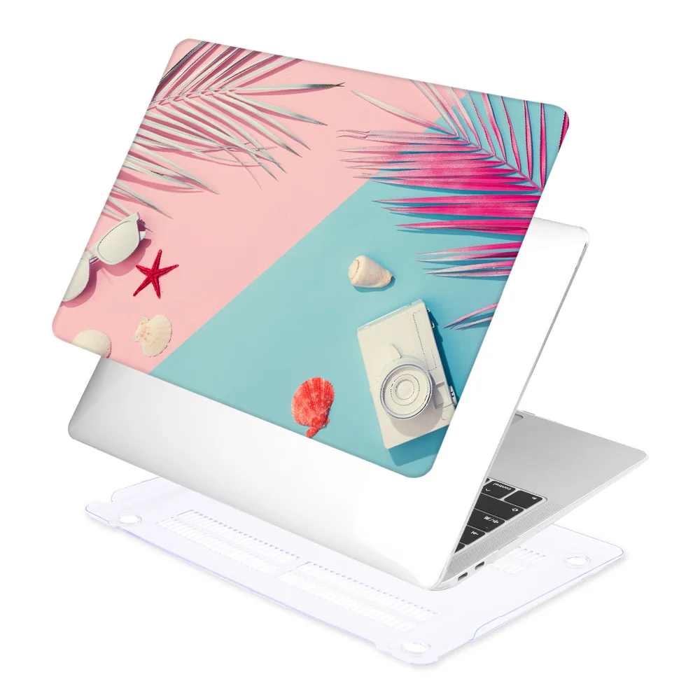 Цветной чехол для ноутбука MacBook 12 дюймов Air 11 Air 13 A1466 A1932 retina 13 15 Pro 13,3 15 Touch bar пластиковый жесткий чехол