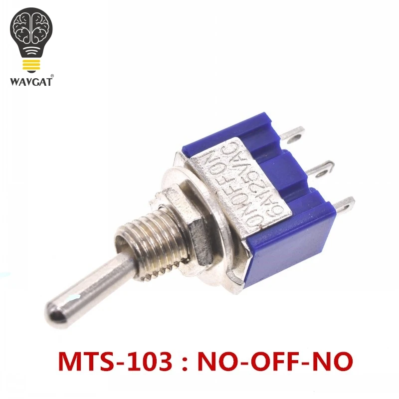 WAVGAT ВКЛ-ВЫКЛ 3 6 9 Pin позиция мини-фонарь 6A 3A фонарь | Электронные компоненты и