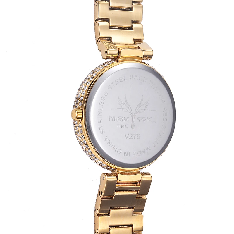 Роскошные часы MissFox брендовые золотые леопардовые зеленые с листьями для женщин