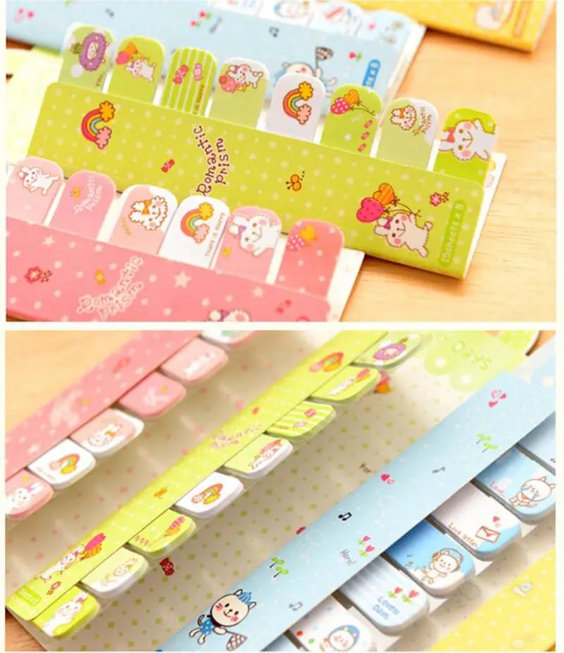 Школьные канцелярские товары Эсколар Papelaria Kawaii бумажный стикер милый бантик
