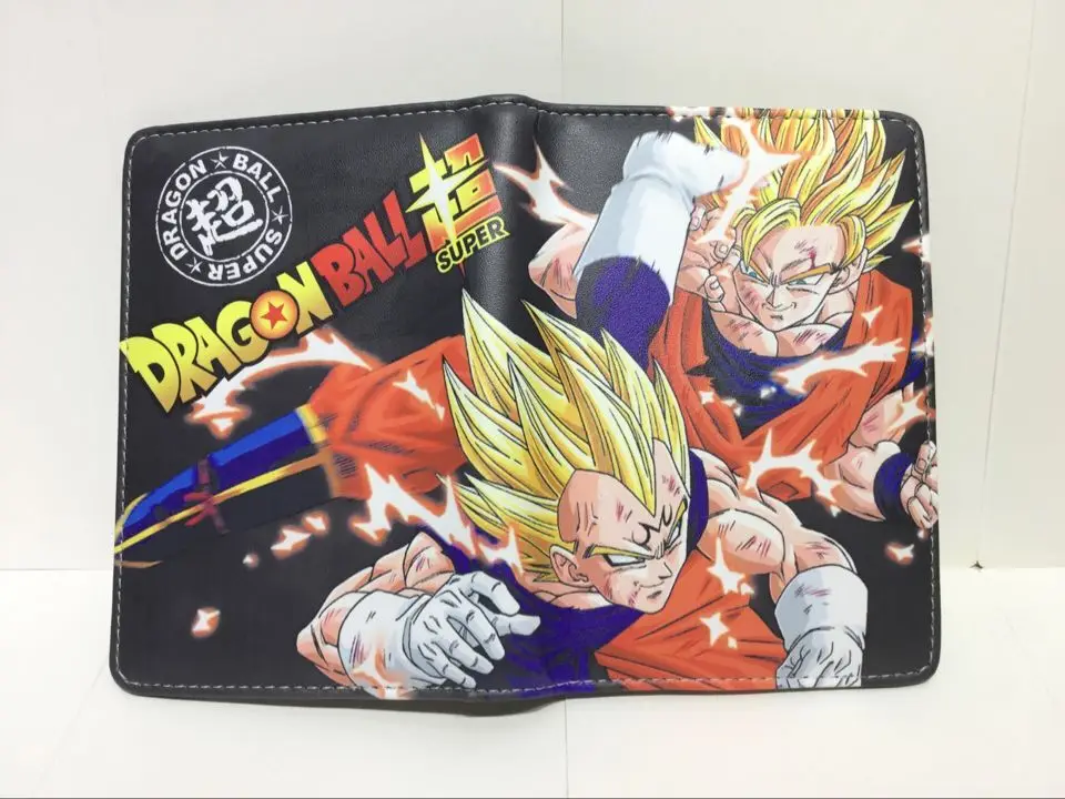 JP Аниме Dragon Ball Обложка для паспорта Горячая Мультфильм кожаный держатель для карт кошелек подарок для детей мальчик девочка аксессуары для путешествий держатели паспорта