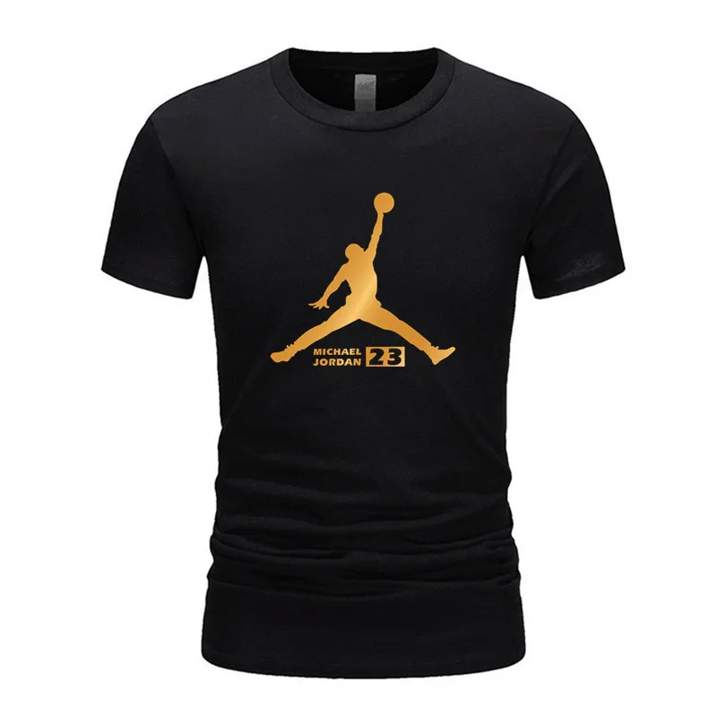 2018 новая брендовая одежда Jordan 23 Мужская футболка Swag Хлопковая мужская с принтом